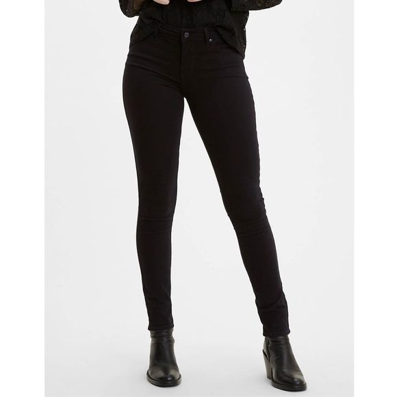 Levi's Denim - Levis black 711 high rise skinny jean